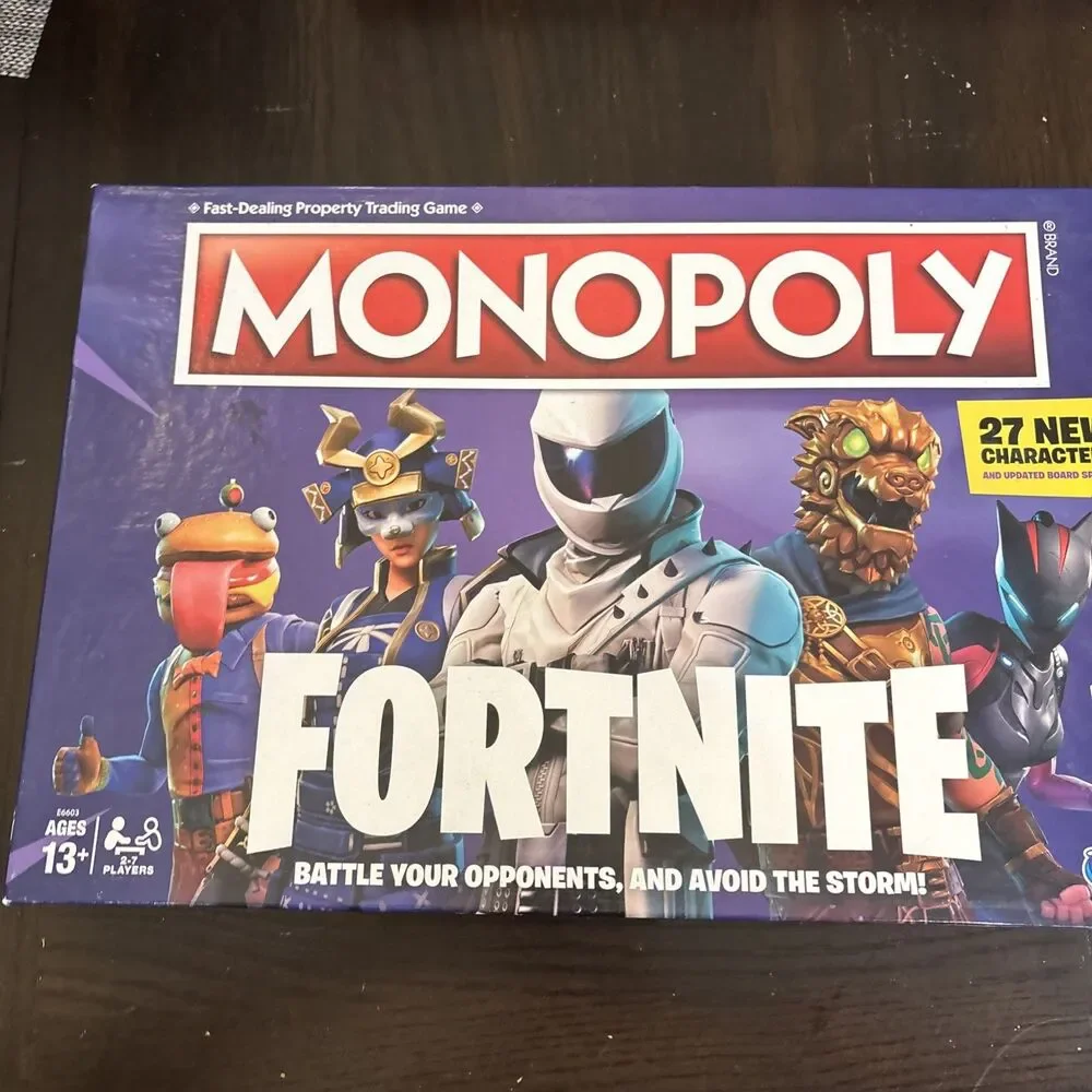 Monopoly Fortnite Board Game - Hasbro 2019 Box Set